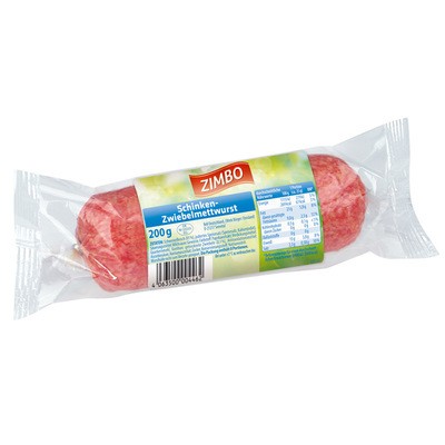 Zimbo Schinkenzwiebelmettwurst 200g