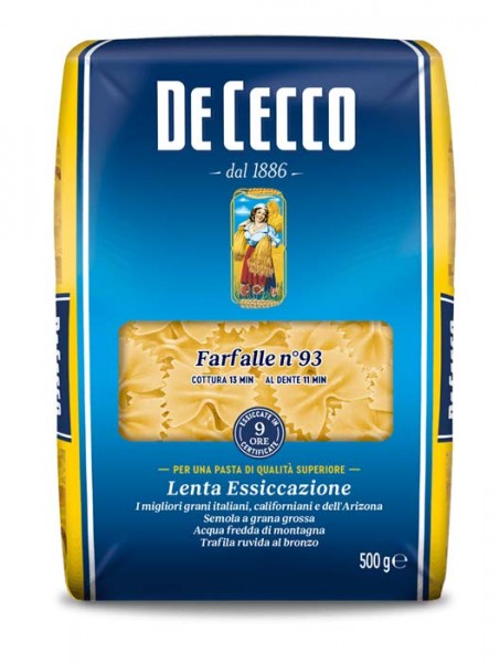 De Cecco Farfalle Nr.93 500g