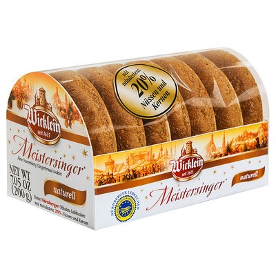 Wicklein Nürnberger Meistersinger Lebkuchen Natur 200g