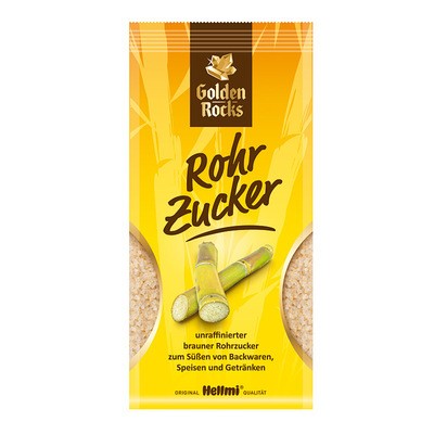 Golden Rocks Rohrohrzucker 500g