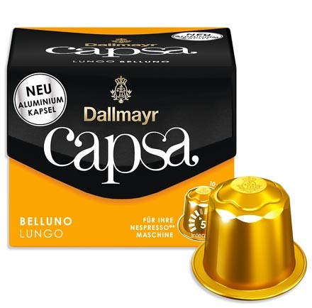 Dallmayr Capsa Lungo Belluno Kaffee Kapseln 10 Stück