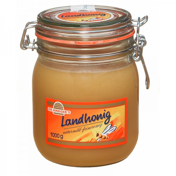 Dr. Kriegers Landhonig naturmild-feincremig 1kg