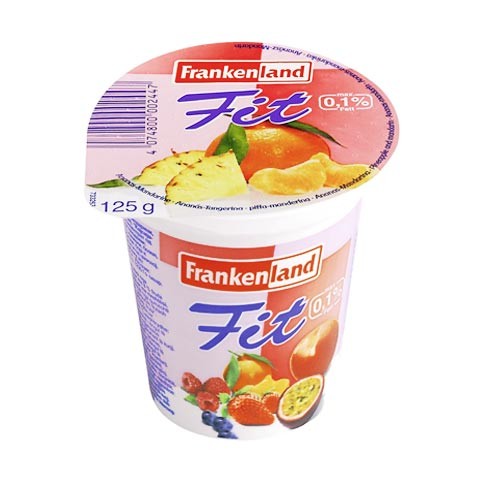 FrankenLand Fit Joghurt Ananas-Mandarine 125g