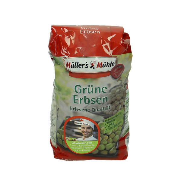 Müller's Mühle Grüne Erbsen 500g