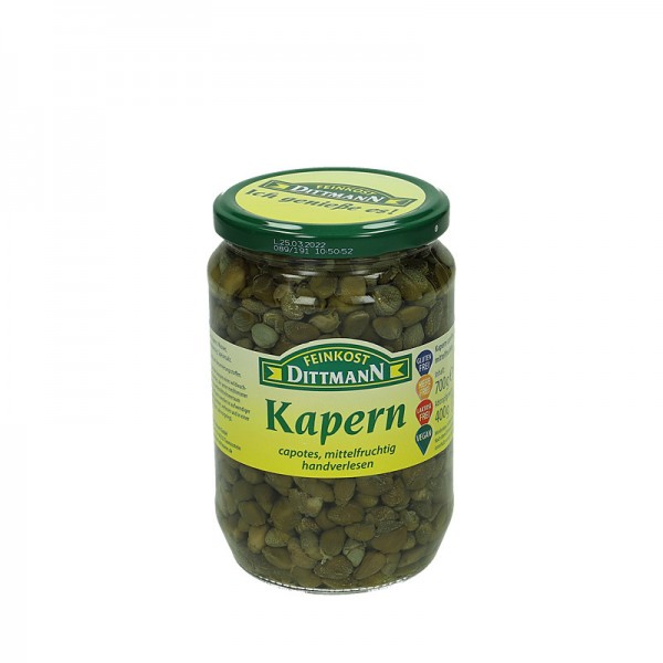 Dittmann Kapern capotes mittelfruchtig handverlesen 700g