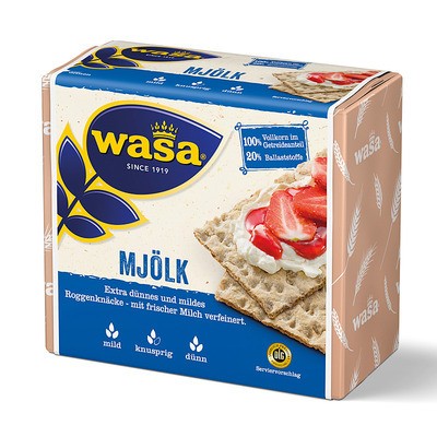 Wasa Knäckebrot Mjölk-Bröd 230g