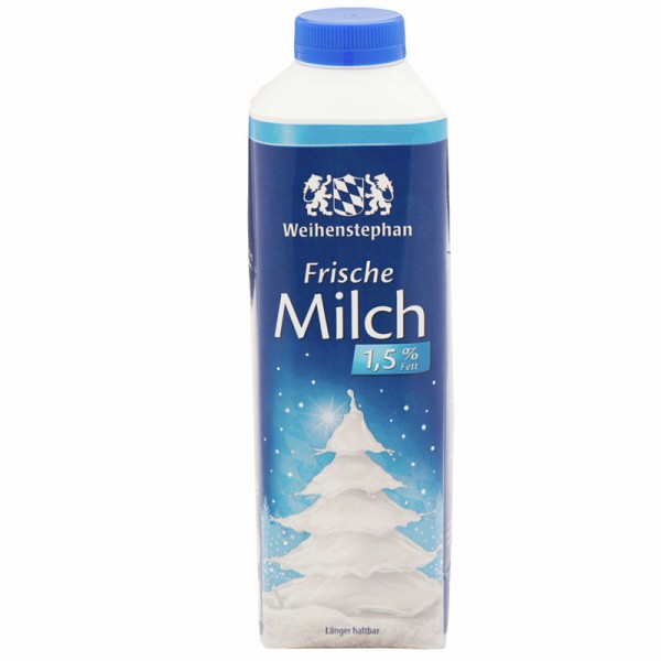 Weihenstephan Frische fettarme Milch 1L