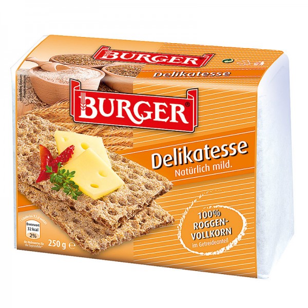 Burger Knäckebrot Delikatesse 250g