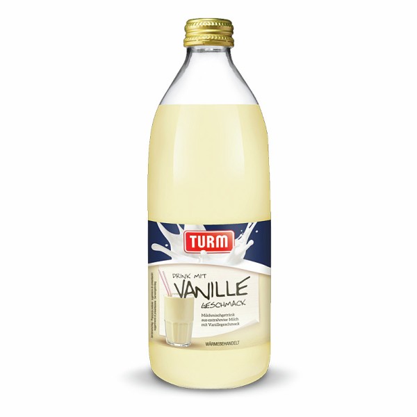 Turm Drink mit Vanille Geschmack, 500ml Glasflasche