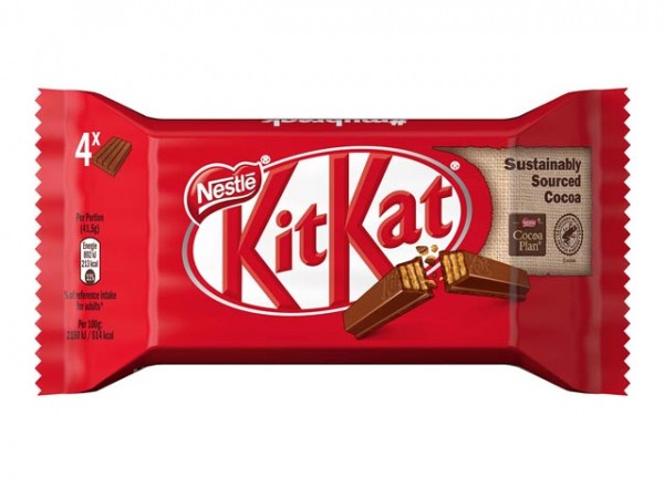 Nestlé KitKat Schokoriegel 4 Riegel á 41,5g