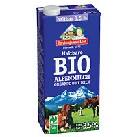 Berchtesgadener Haltbare Bio Alpenmilch, 3,5%, 1L