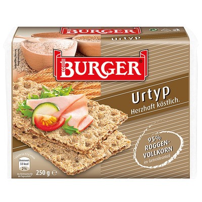 Burger Knäckebrot Urtyp 250g