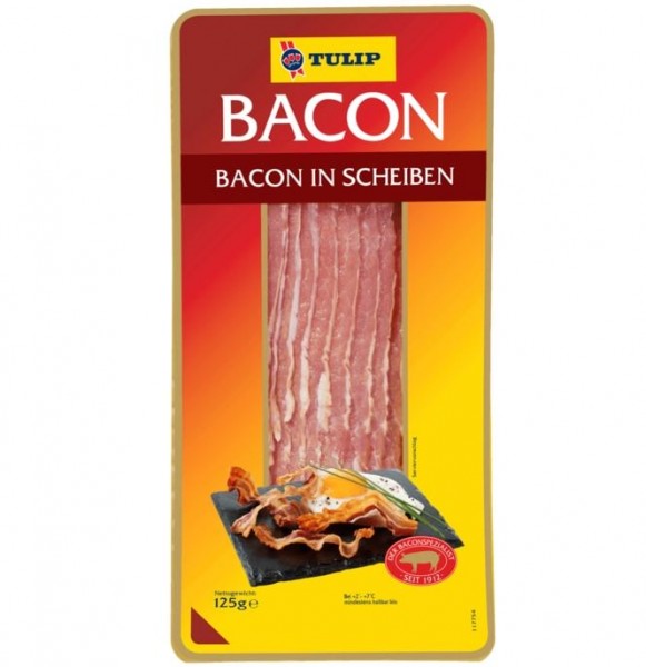 Tulip Bacon in Scheiben 125g