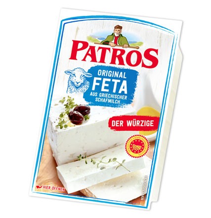 Patros Feta aus griechischer Schafmilch 150g
