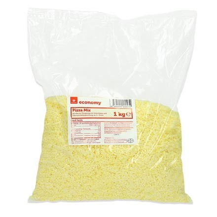 Pizza-Mix Käse gerieben 2-3mm, 1kg