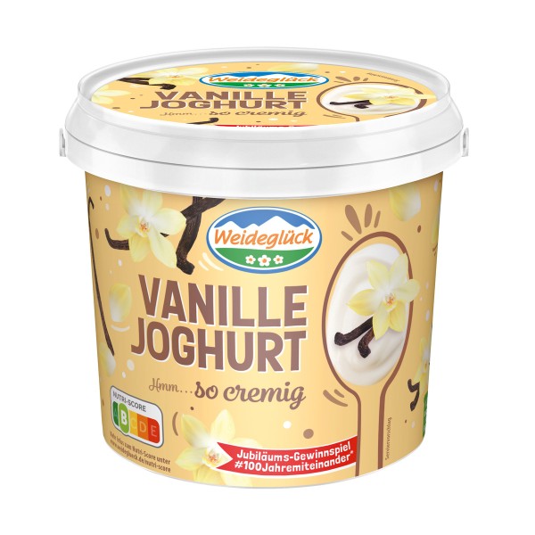 Weideglück Fruchtjoghurt Vanille 3,5% 1kg