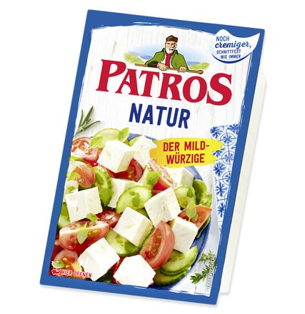 Patros Natur Der Mild-Würzige 52% 180g