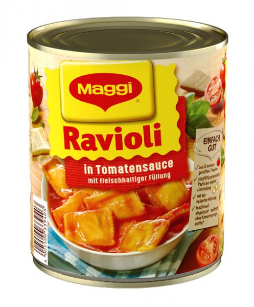 Maggi Ravioli in Tomatensauce 800g