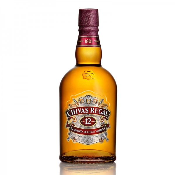 Chivas Regal Blended Scotch Whisky aged 12 years 40% 1L