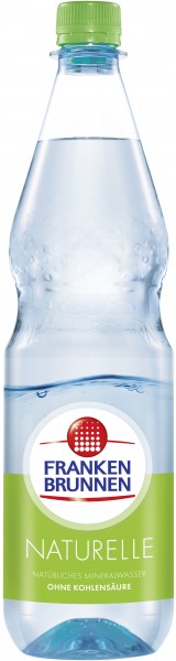 Franken Brunnen Mineralwasser Naturelle Einzelflasche 1L PET