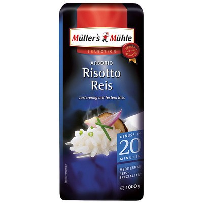 Müller's Mühle Arborio Risotto Reis 1kg