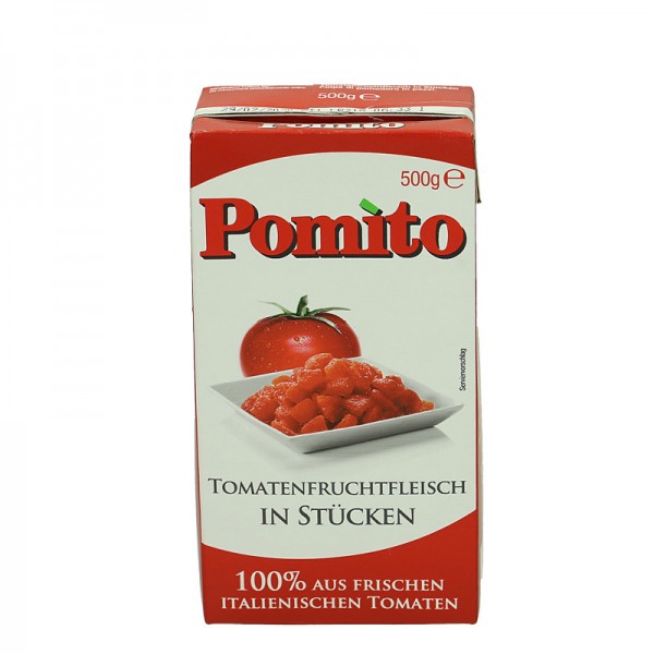 Pomito Tomatenfruchtfleisch in Stücken 500g