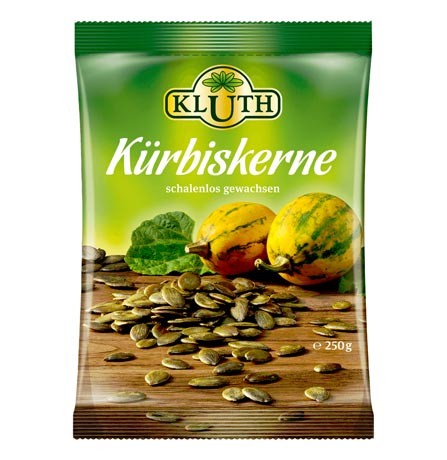 Kluth Kürbiskerne schalenlos gewachsen 250g