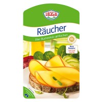 Jermi Räucher-Scheiben über Buchenholz geräuchert 45% 250g Jermi Räucher-Scheiben über Buchenholz geräuchert 45% 250g