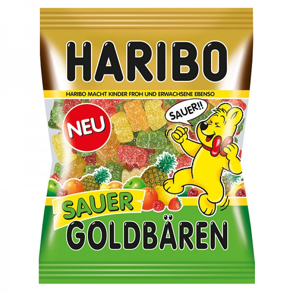 Haribo Goldbären sauer 175g