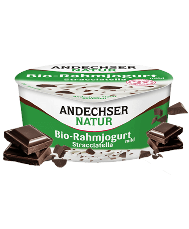 Andechser Bio Rahmjogurt Stracciatella 10% 150g