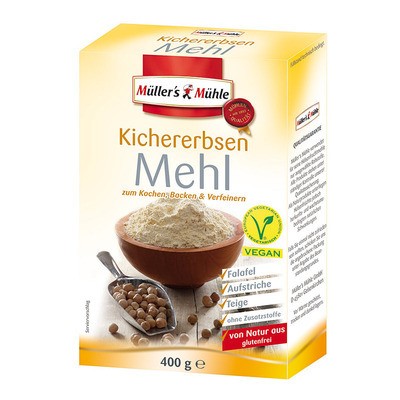 Müller's Mühle Kichererbsen Mehl 400g