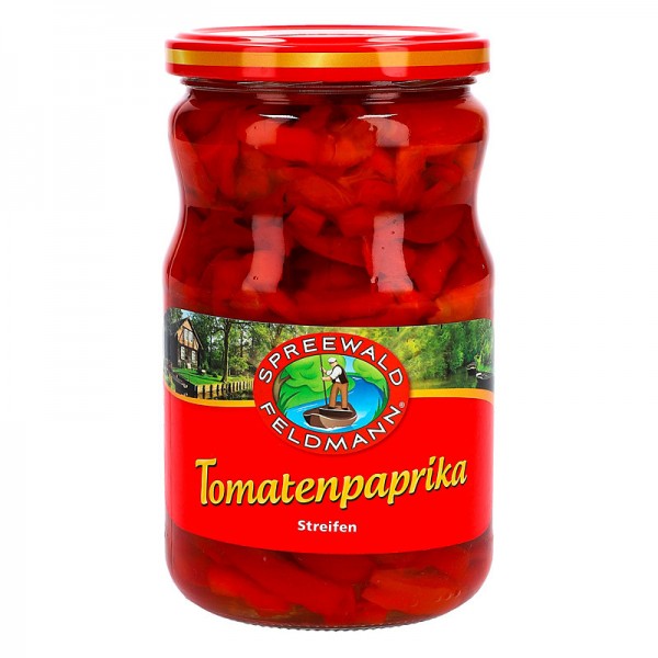 Spreewald Feldmann Tomatenpaprika in Streifen