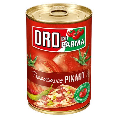 Oro di Parma Pizza Sauce Pikant 425ml