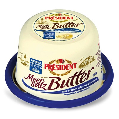 Président Meersalz Butter 250g