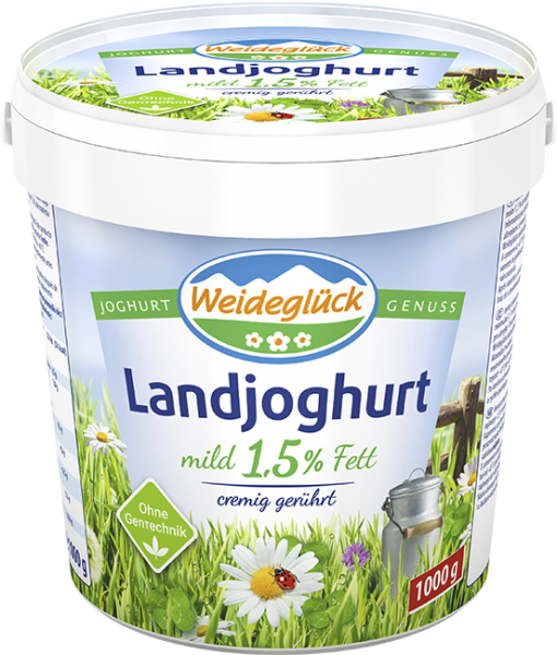 Weideglück Landjoghurt 1,5% 1kg