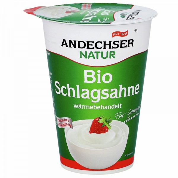 Andechser Bio Schlagsahne 32% 200g