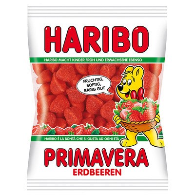 Haribo Erdbeeren Primavera 175g