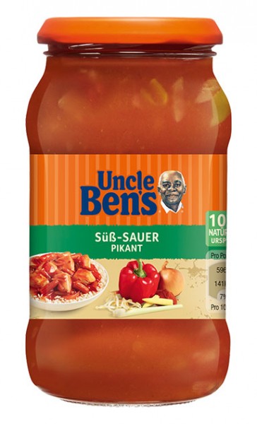 Uncle Ben's Reis Sauce Süß-Sauer Pikant 400g