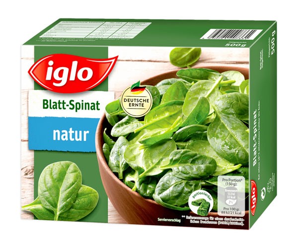 Iglo Blattspinat 500g