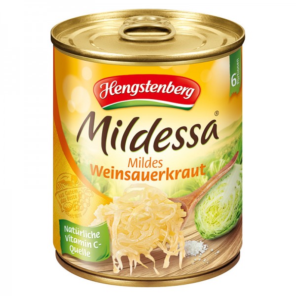 Mildessa Mildes Weinsauerkraut 850ml