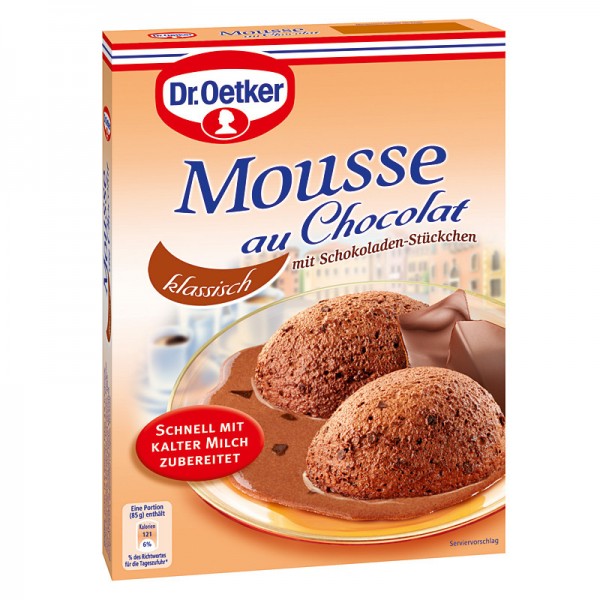 Dr. Oetker Mousse au Chocolat Klassisch