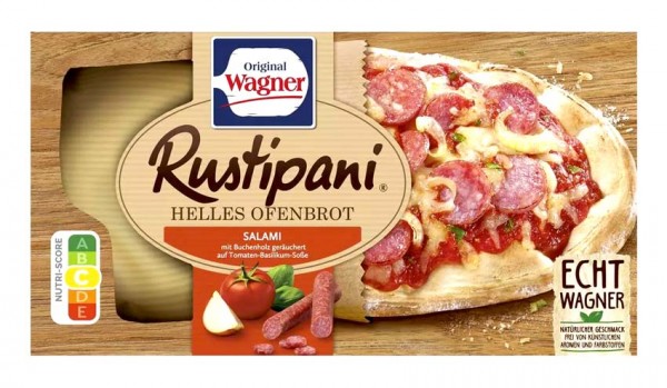 Original Wagner Rustipani Helles Ofenbrot Salami