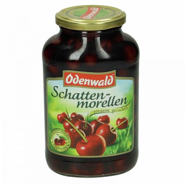 Odenwald Schattenmorellen entsteint 720ml Glas, 350g