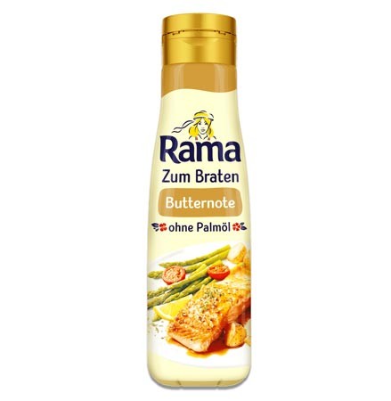 Rama Zum Braten mit Butternote und ohne Palmöl 500ml