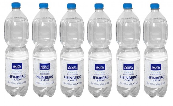 Aqua Frisch Mineralwasser STILL 6er Pack, 1,5L PET
