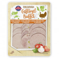 Stockmeyer Geflügelwurst Buffet, 3 Sorten, 100g Packung