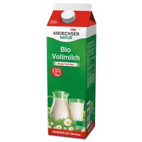 Andechser Frische Vollmilch 3,8%, länger haltbar Andechser Frische Vollmilch 3,8%, länger haltbar