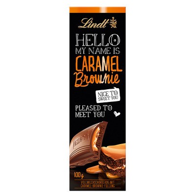 Lindt Hello Caramel Brownie 100g