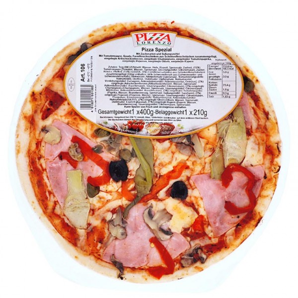 Pizza Lorenzo Pizza Spezial 400g