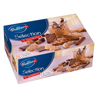 Bahlsen Selection, 12 Keksspezialitäten, 2kg